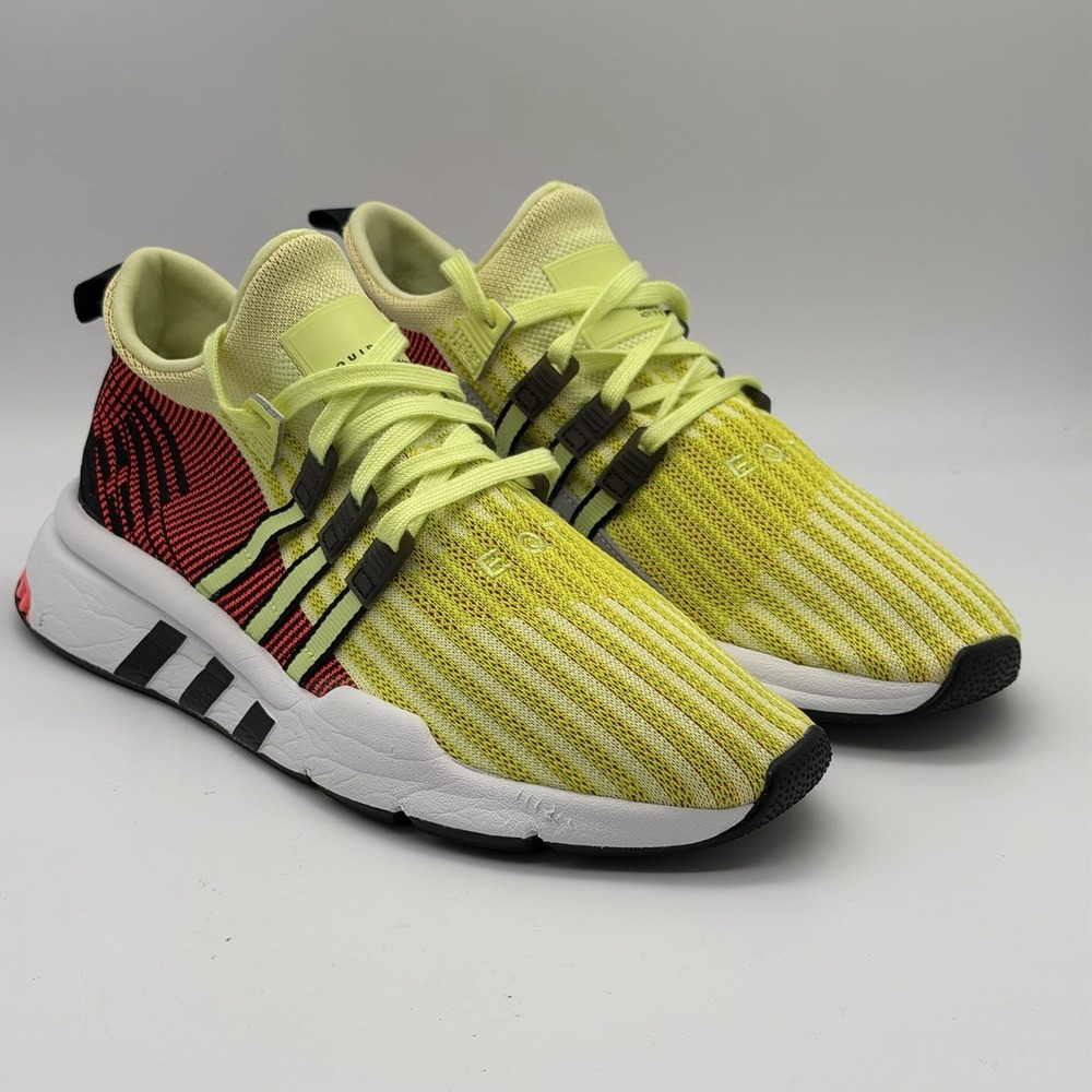 adidas EQT Support ADV Mid GS Size 7 Glow Black Turbo Sneakers B22485
